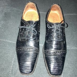 Michele Olivieri Genuine Lizard Shoes